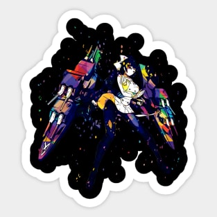 Atago Pop Art Sticker